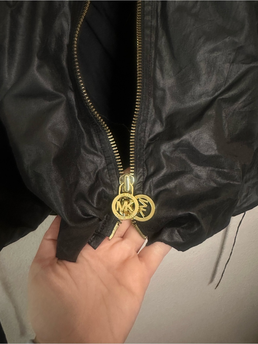 MICHAEL Michael Kors Black Hooded Anorak Jacket - Picture 7 of 8
